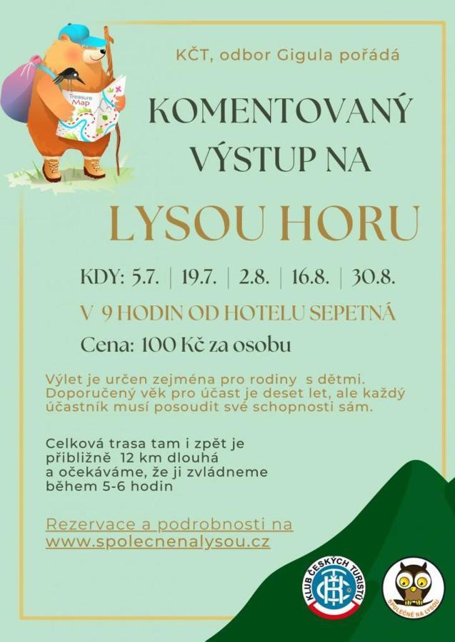 Chatka Pod Lysou Ostravice Bagian luar foto
